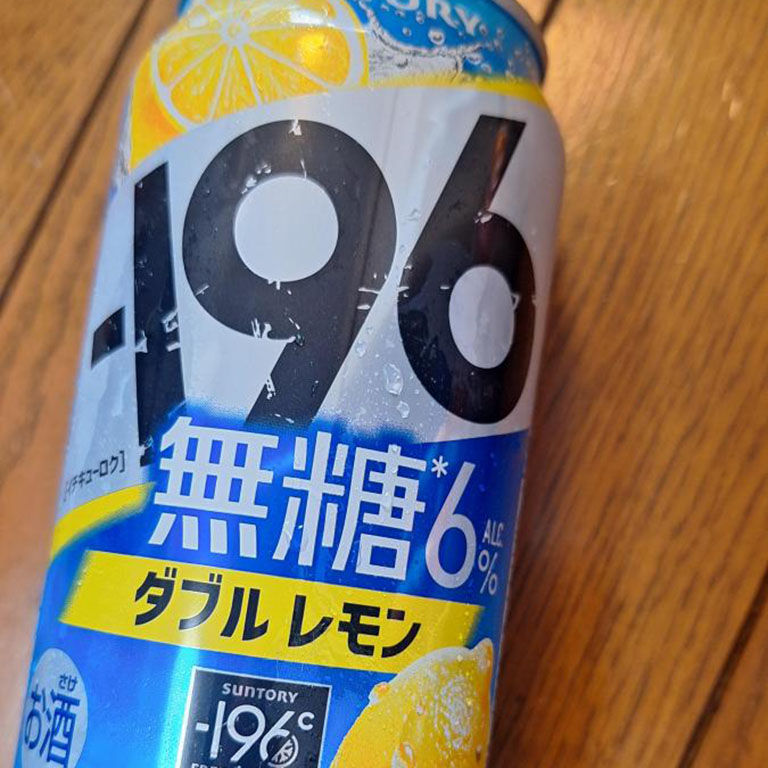 サントリー －196無糖 ダブルレモン