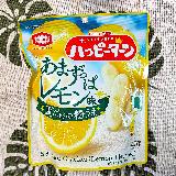 甘酸っぱいレモン味で食べ進みます。