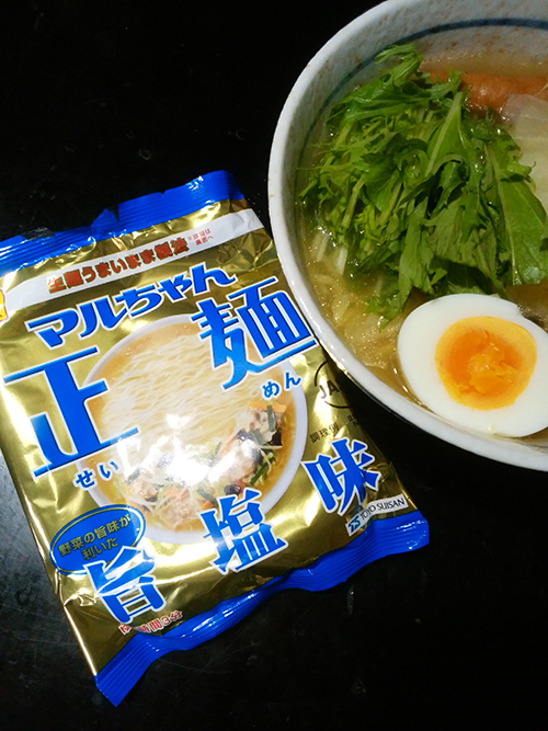 東洋水産 マルちゃん 正麺 旨塩味（袋麺）