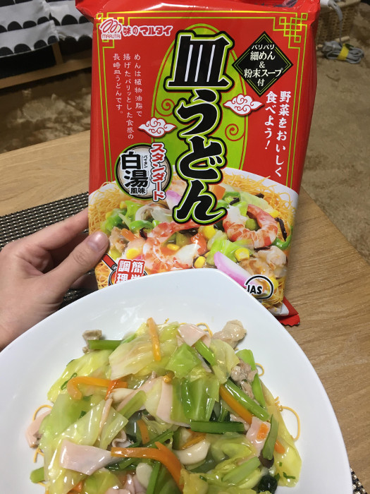 マルタイ 皿うどん白湯風味（袋麺）