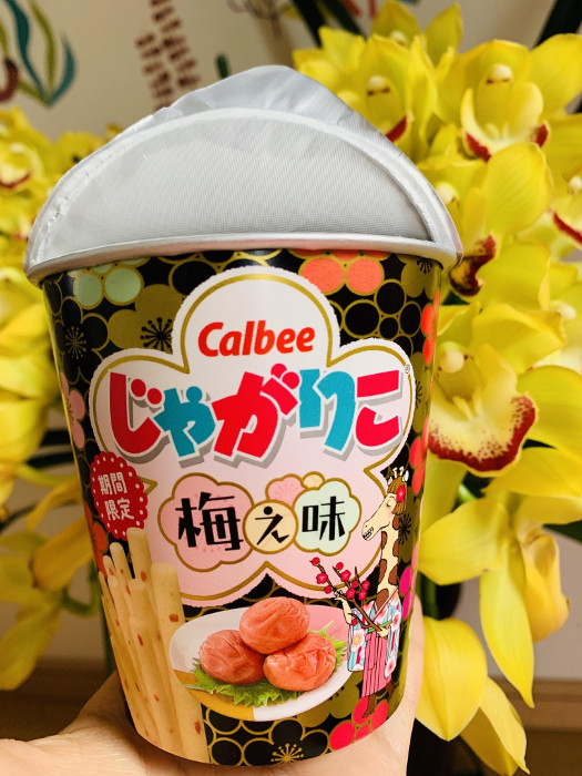 カルビー じゃがりこ 梅ぇ味（限定販売）（その他スナック菓子）