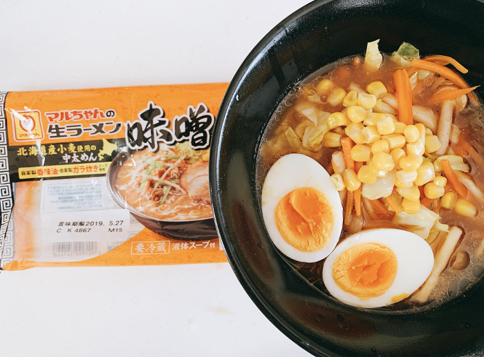 東洋水産 マルちゃんの生ラーメン　味噌　3人前（チルド麺ラーメン・冷し中華）