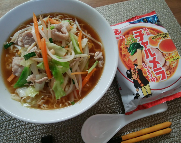 明星 チャルメラ しょうゆラーメン（袋麺）