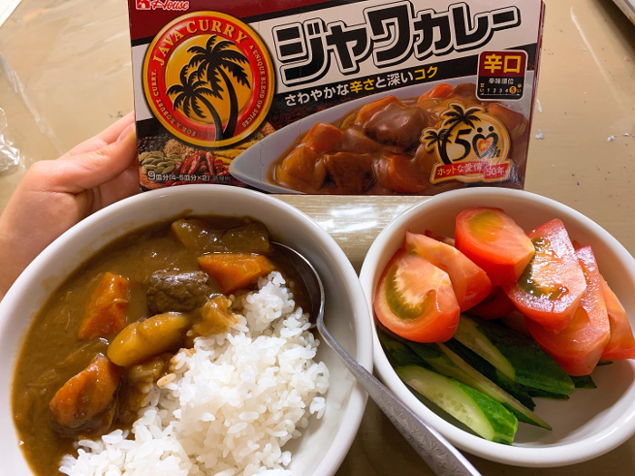 ハウス ジャワカレー（カレー ルウ）