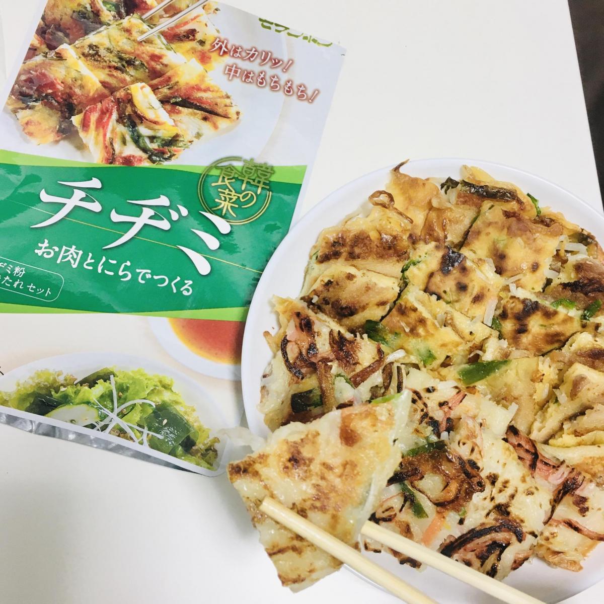 モランボン 野菜1つでかんたん チヂミ（料理の素 洋食 他）