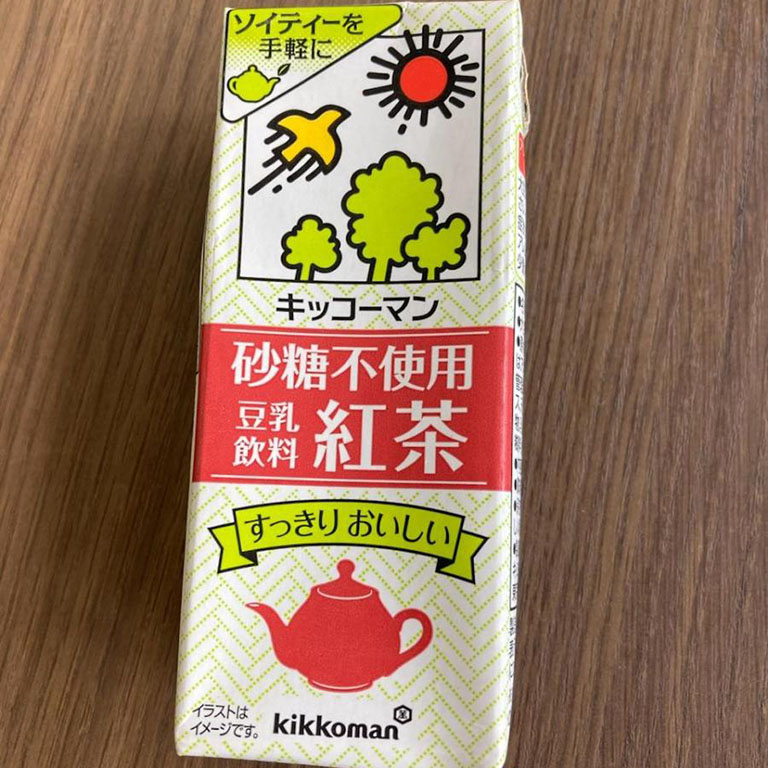 キッコーマン 砂糖不使用 豆乳飲料 紅茶