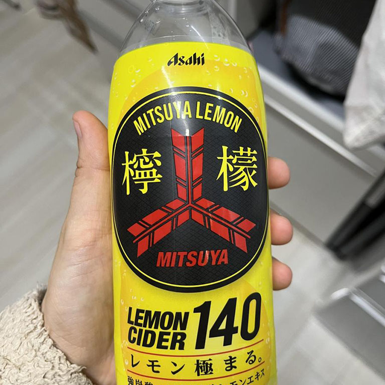 アサヒ MITSUYA檸檬CIDER140