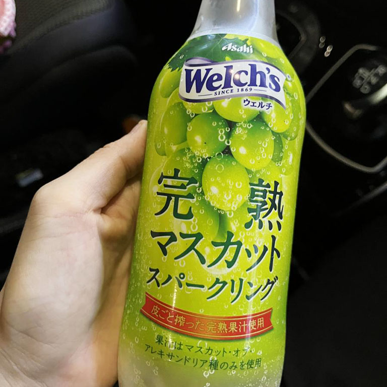 Welch's 完熟マスカットスパークリング