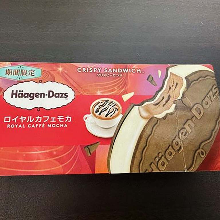 ハーゲンダッツ クリスピーサンド ロイヤルカフェモカ（限定販売）