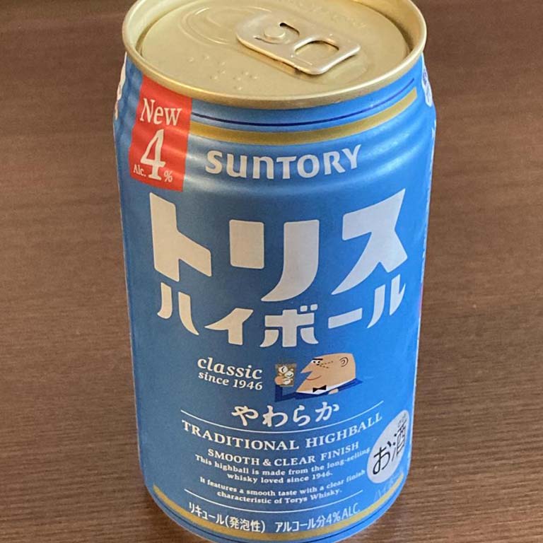 サントリー トリスハイボール缶〈やわらか〉