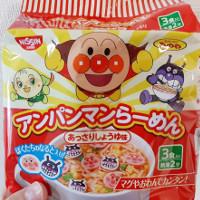 日清 アンパンマンらーめん あっさりしょうゆ味の商品ページ