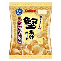 みんなのレビュー：「カルビー 堅あげポテト にんにくしょうゆ味