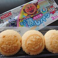 フジパン アンパンマンのミニ蒸しパン みるく味の商品ページ