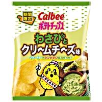 終了 カルビー ポテトチップス わさびとクリームチーズ味 限定販売 の商品ページ