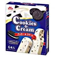 森永乳業 クッキー＆クリームの商品ページ