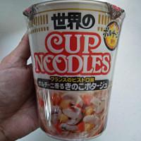 日清 カップヌードル ポルチーニ香るきのこポタージュの商品ページ