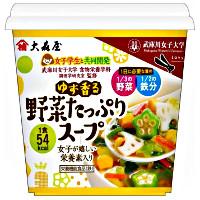 みんなのレビュー：「大森屋 ゆず香る 野菜たっぷりスープ（栄養機能