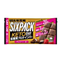 UHA味覚糖 SIXPACK KETO Dietサポート プロテインバー チョコベリー味の商品画像