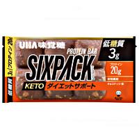 UHA味覚糖 SIXPACK KETO Dietサポート プロテインバー チョコナッツ味の商品画像