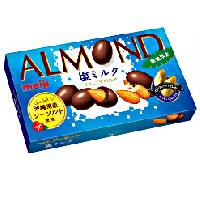 明治 アーモンドチョコレート塩ミルク（限定販売）の商品画像