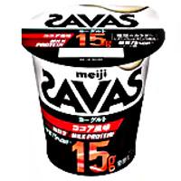 明治 SAVAS（ザバス）MILK PROTEIN ヨーグルト 脂肪0 ココア風味の商品画像