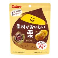 カルビー 素材がおいしい 栗の商品画像