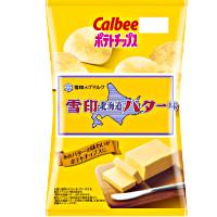 カルビー ポテトチップス 「雪印北海道バター」味（限定販売）の商品画像