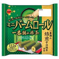 ブルボン ミニバームロール一番摘み抹茶の商品画像