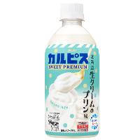アサヒ カルピス® SWEET PREMIUM 北海道生クリームのプリン風の商品画像
