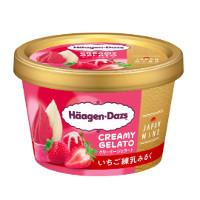 ハーゲンダッツ ミニカップ CREAMY GELATO いちご練乳みるくの商品画像