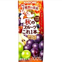 カゴメ 秋のフルーツこれ一本 白ぶどう＆洋梨ブレンドの商品画像