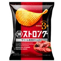 湖池屋 湖池屋ストロング サラミ&粗挽きペッパーの商品画像