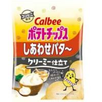 カルビー ポテトチップス しあわせバタ～ クリーミー仕立ての商品画像