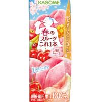 カゴメ 春のフルーツこれ一本 白桃＆アセロラブレンドの商品画像