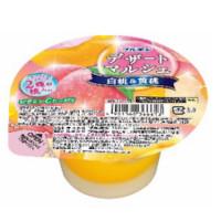 ブルボン デザートマルシェ白桃＆黄桃の商品画像