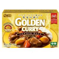 エスビー 極める黄金の香り ゴールデンカレーパウダールウ 中辛の商品画像