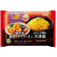 ニップン よくばりプレート 3種野菜と海老のチリソース&天津飯の商品画像