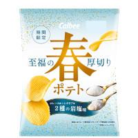 カルビー 春ポテト 2種の岩塩味の商品画像