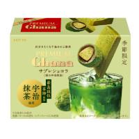 ロッテ プレミアムガーナ サブレショコラ<深み宇治抹茶>の商品画像