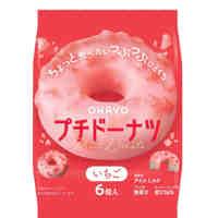 オハヨー乳業 プチドーナツ いちごの商品画像