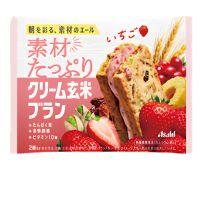アサヒグループ食品 素材たっぷり クリーム玄米ブラン いちごの商品画像