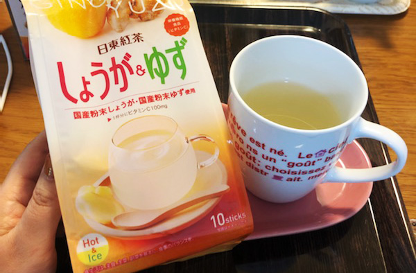 食レポ】「しょうが紅茶」「ジンジャーティー」で風邪予防しよう！