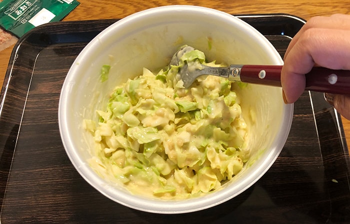 食レポ ボウルいらず 日清 カップでつくるお好み焼きセット を作ってみた