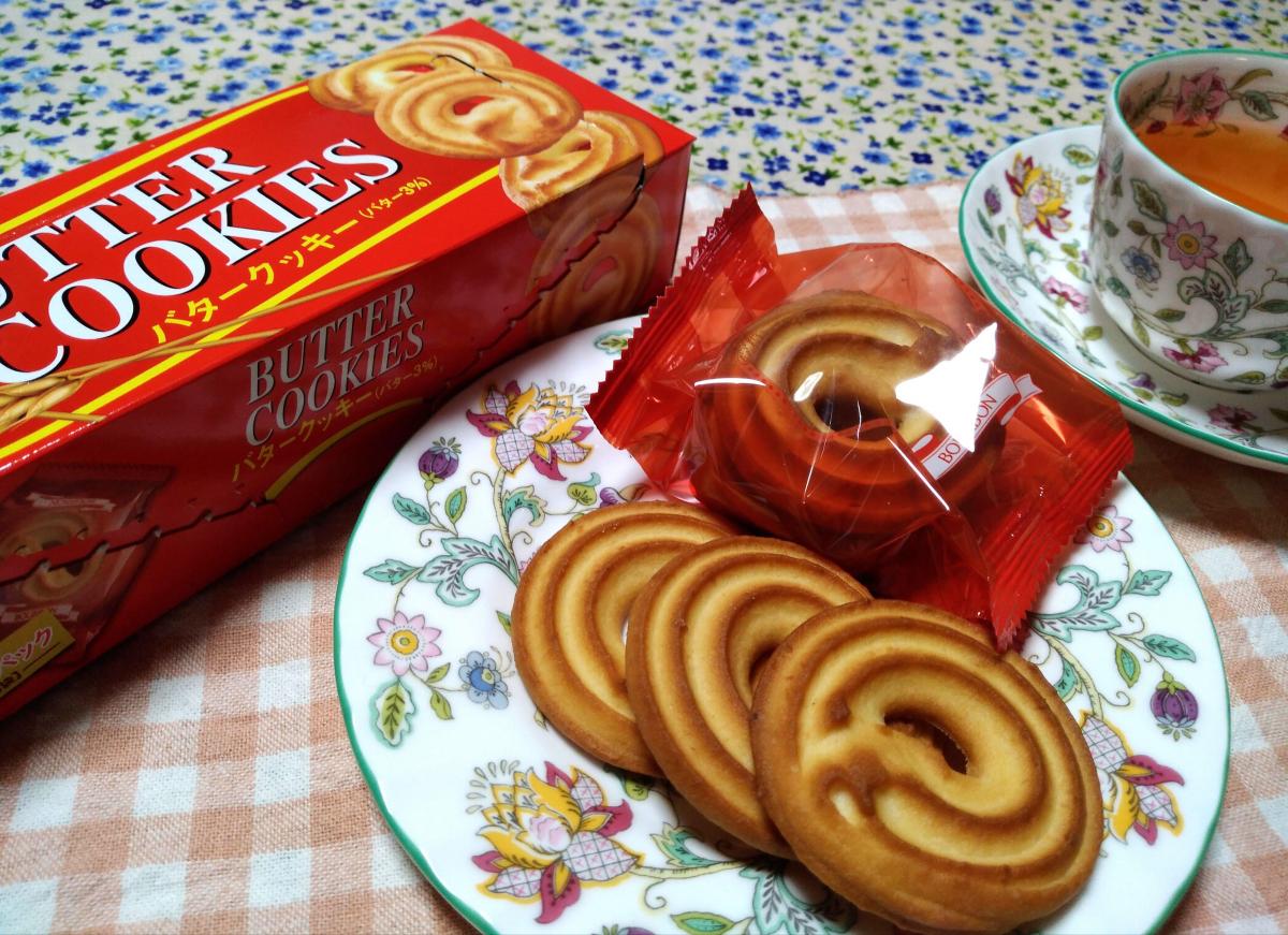 ブルボン バタークッキー（チョコ・焼き菓子）