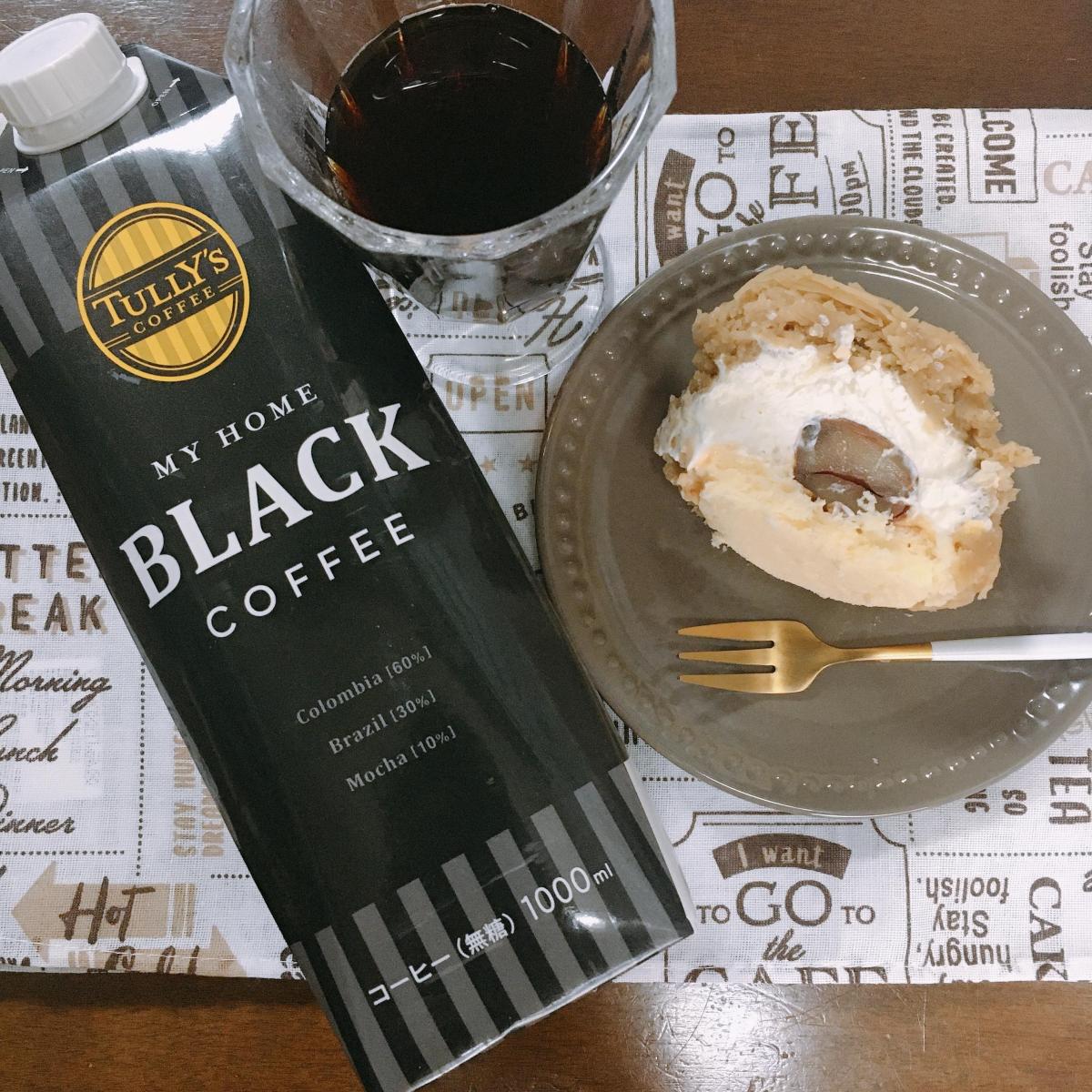 伊藤園 TULLY'S COFFEE（タリーズコーヒー） MY HOME BLACK COFFEE（コーヒー飲料）