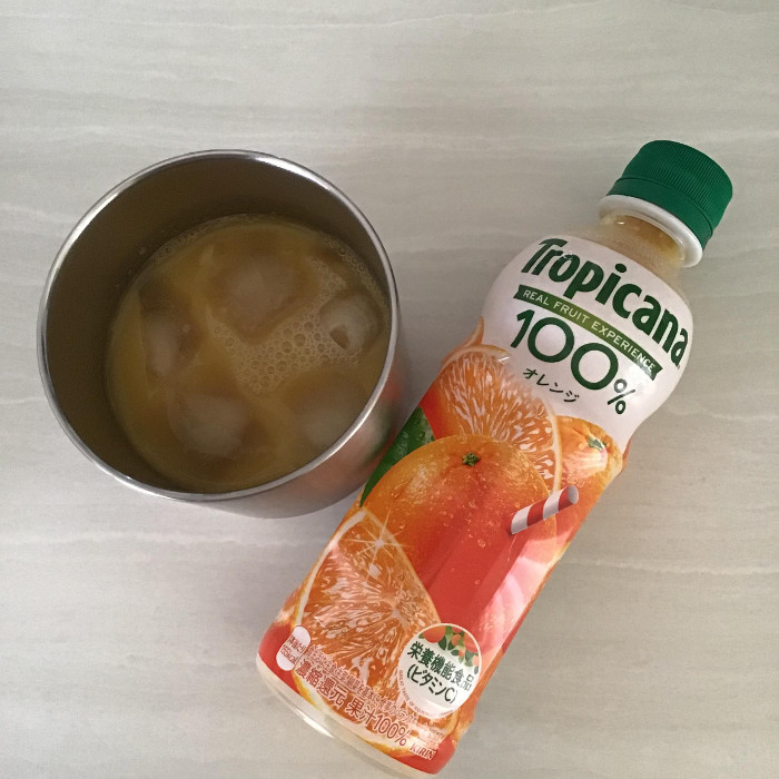 キリン トロピカーナ 100％ オレンジ（果実・野菜飲料）