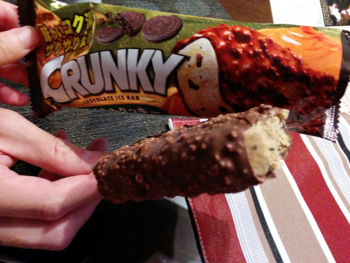 ロッテ クランキーアイスバー キャラメル クッキーの商品ページ ロッテ クランキーアイスバー キャラメル クッキーの商品ページ