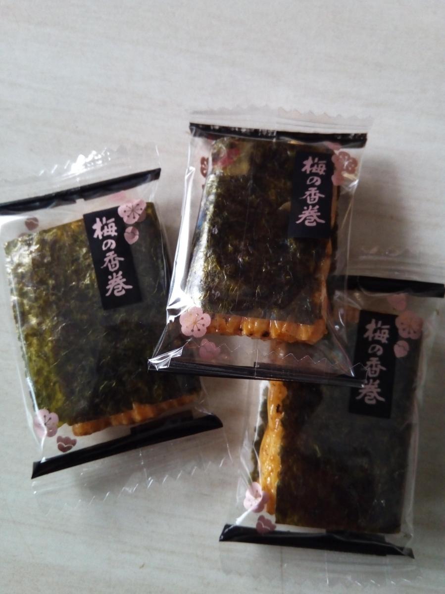 亀田製菓 梅の香巻 の商品ページ