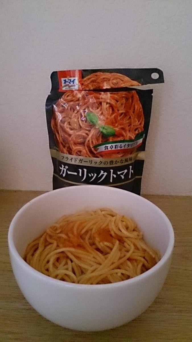 日本製粉 オーマイ ガーリックトマトの商品ページ