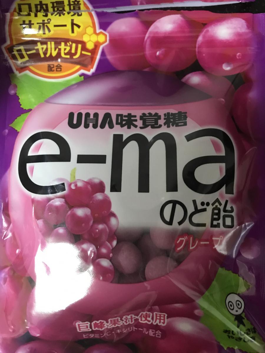 Uha味覚糖 E Maのど飴 グレープの商品ページ
